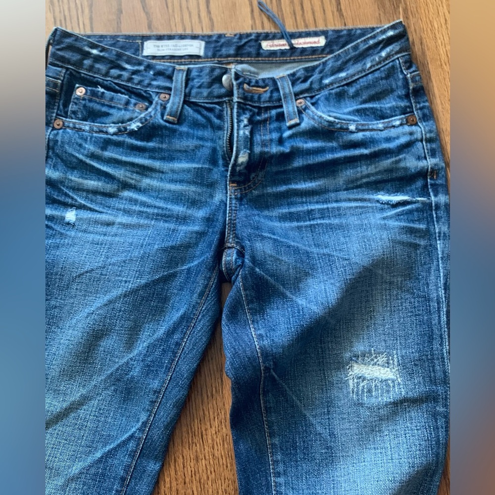 Ag Adriano Goldschmied skinny straight leg Denim Jeans - Picture 5 of 6